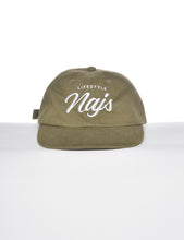 Load image into Gallery viewer, NAJS 6-PANEL CAP (GREEN)