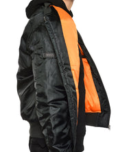 Load image into Gallery viewer, BOMBER JACKET (BLACK)