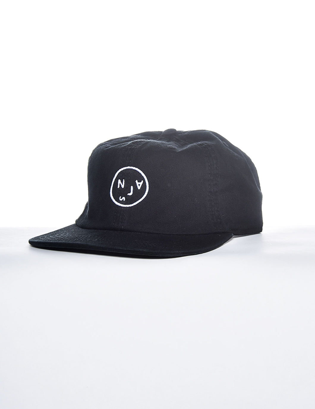 NAJS ”FACE” CAP (WASHED BLACK)